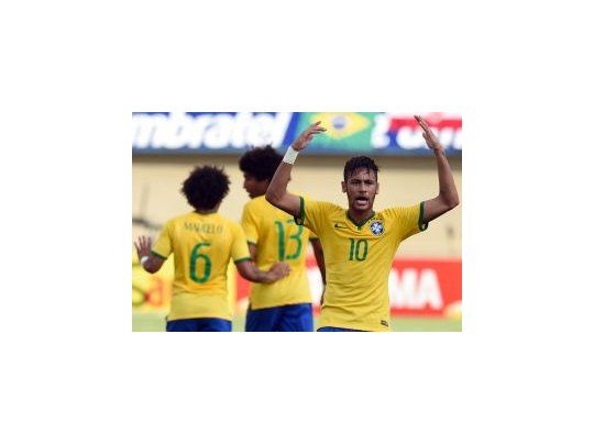 Neymar fue el conductor de Brasil.