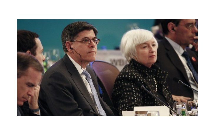 El secretario de Tesoro de EEUU, Jack Lew, junto a la presidenta de la Reserva Federal de EEUU, Janet Yellen, durante la reunión del G-20 en China.