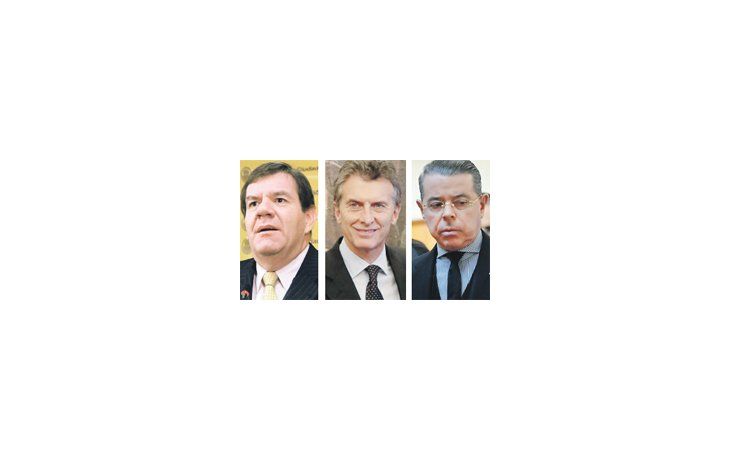 ámbito.com | Guillermo Montenegro, Mauricio Macri y Norberto Oyarbide