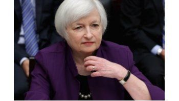 Janet Yellen, presidenta de la Reserva Federal.