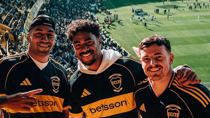 Los All Blacks en La Bombonera. 