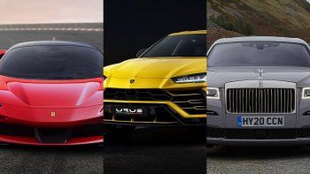 Autos de lujo.