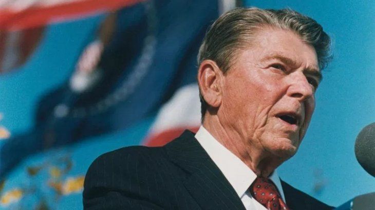 El expresidente de Estados Unidos Ronald Reagan (1981-1989). 