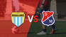 The match between Magallanes and Independiente Medellin begins