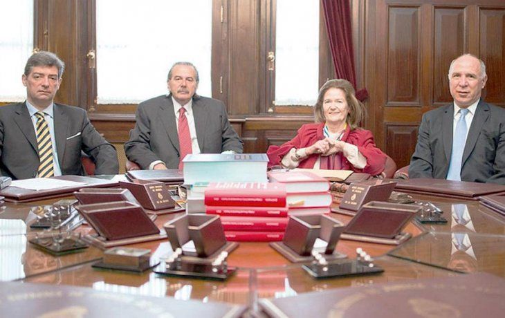 ámbito.com | Corte Suprema Rosatti Maqueda Highton y Lorenzetti.jpg