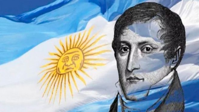 Manuel Belgrano, creador de la bandera Argentina.