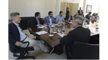 Macri recibió a Aguad y a Ibarra en Olivos