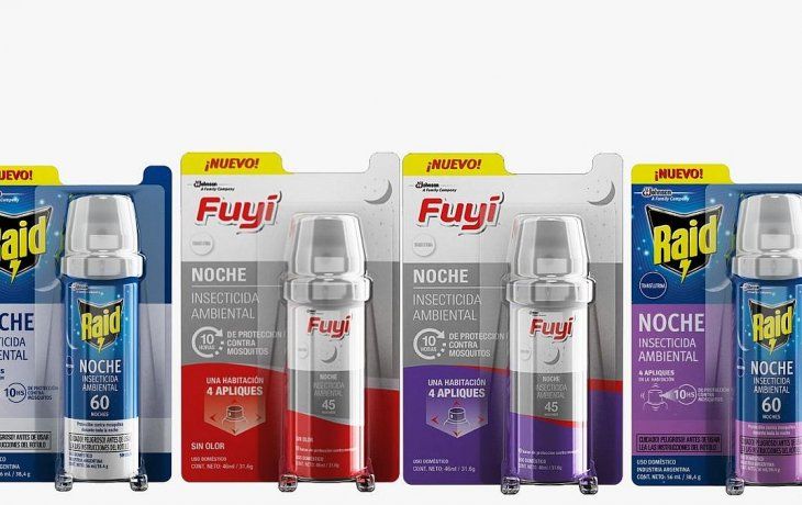 Retiraron del mercado varios lotes de Raid y Fuyi mata mosquitos.