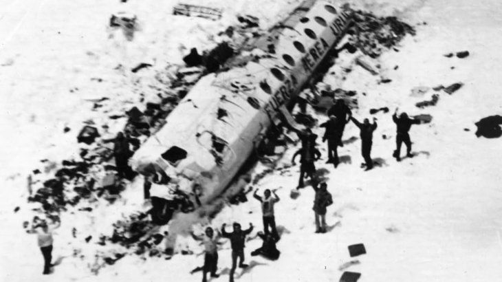 En 1972, ocurrió el rescate de los 16 sobrevivientes de la Tragedia de Los Andes. 