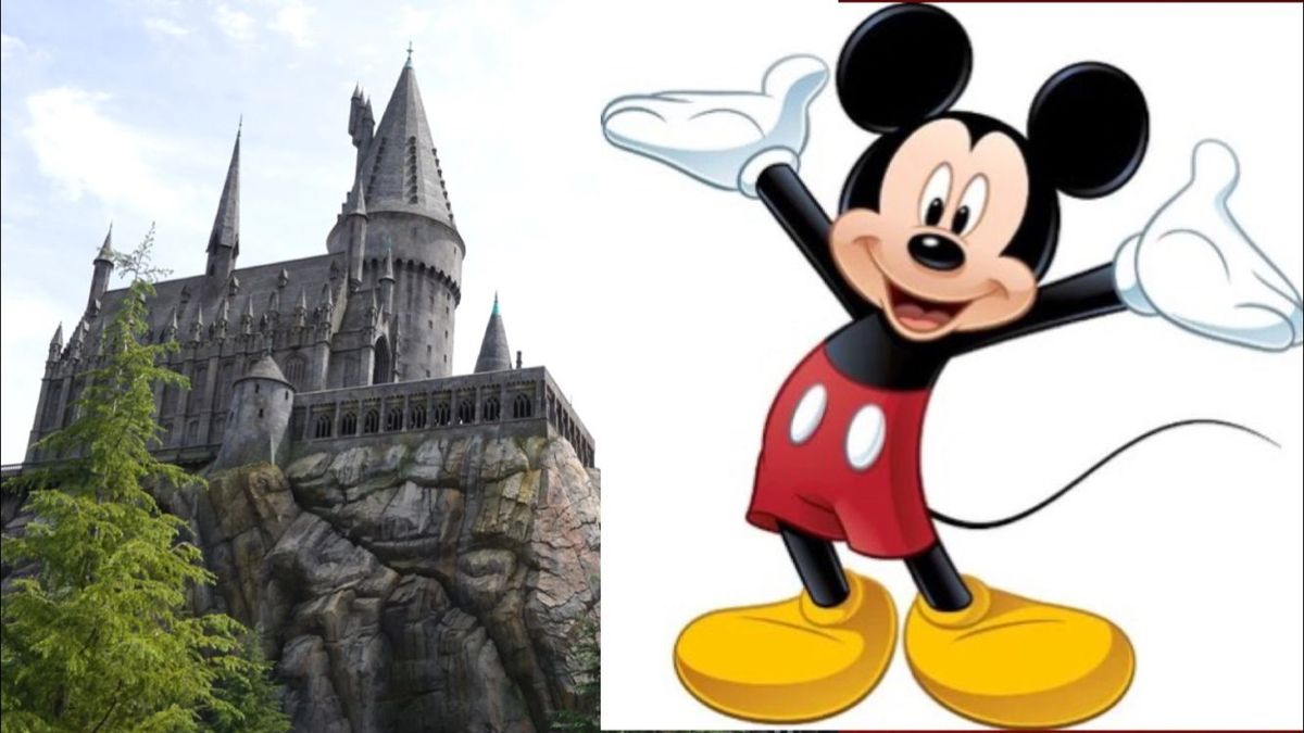 What Mickey Mouse would look like if he were a Harry Potter character, according to artificial intelligence