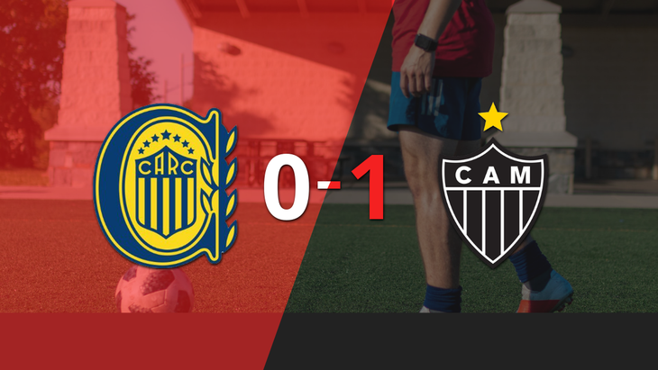 A Atlético Mineiro no le sobró nada, pero venció a Rosario Central por 1 a 0
