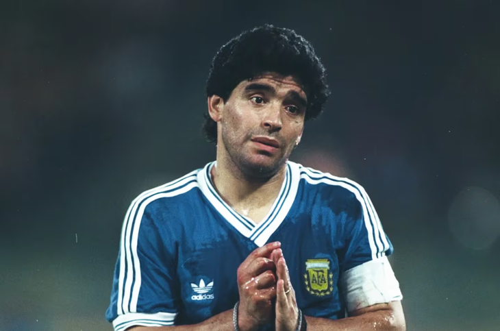 Argentina jug&oacute; la final de Italia 1990 con la camiseta suplente. Perdimos 1 a 0 frente a Alemania.