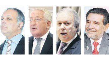 Martín Buzzi, Eduardo Fellner, Daniel Peralta, Luis Beder Herrera