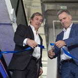 El presidente Yamandú Orsi participó del corte de cinta junto al titular de Grupo Balanz, Claudio Porcel. El presidente Yamandú Orsi participó del corte de cinta junto al titular de Grupo Balanz, Claudio Porcel.