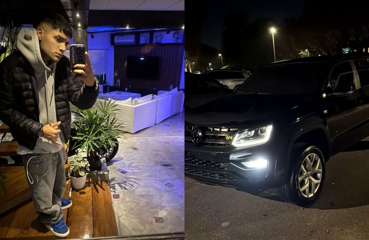 Carballo subió numerosas fotos de la Amarok negra. Carballo subió numerosas fotos de la Amarok negra.