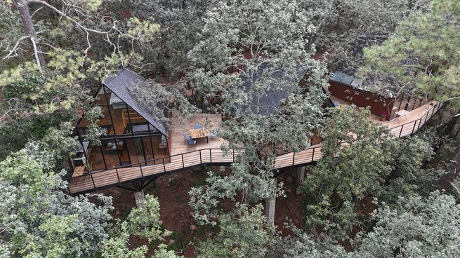Así son las cabañas de Pinochueco, Hidalgo