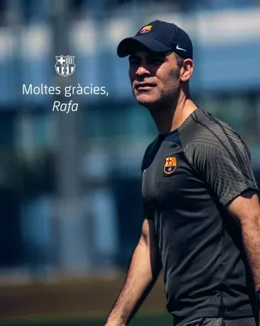Barça Atlètic despidió con palabras afectuosas a Rafa Márquez en sus redes sociales, oficializando de esta forma su alejamiento de la institución culé.