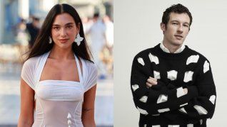 Dua Lipa y Callum Turner.