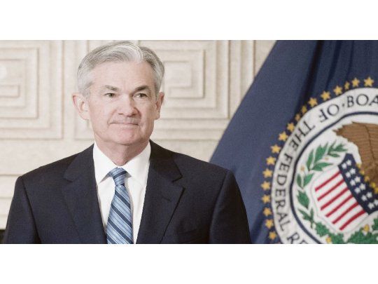 Presentación. Powell dio su primer discurso tras la caída de Wall Street.