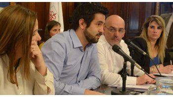 El ministro de Hacienda porteño, Martín Mura, expuso este martes en la Legislatura el proyecto de ley de Presupuesto 2017. Foto DG Prensa