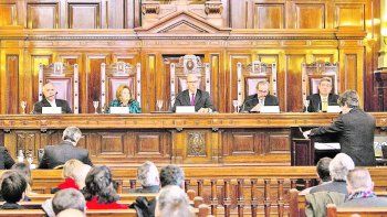 Votos. El fallo cont&oacute; con el voto a favor de Rosenkrantz, Highton de Nolasco, Lorenzetti y Rosatti; Maqueda, en disidencia.