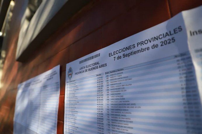 Votó solo un 58% del padrón en 2025. Votó solo un 58% del padrón en 2025.