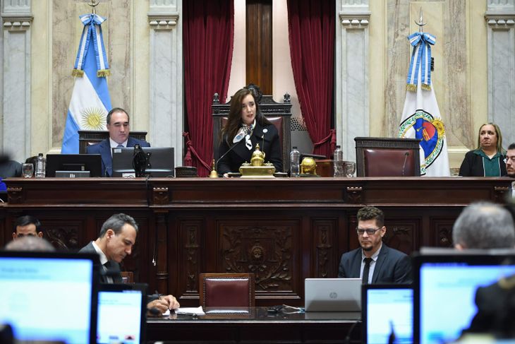Victoria Villarruel, apuntada por los propios por una sesión a todas luces válida.