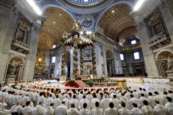 El Vaticano continúa con la celebración de los ritos por Semana Santa.