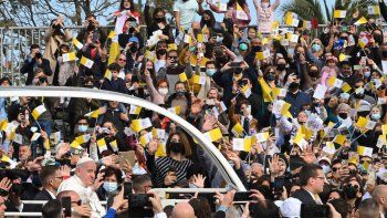 De visita en Malta, el Papa clamó contra la guerra en Ucrania y renovó el pedido por los migrantes.