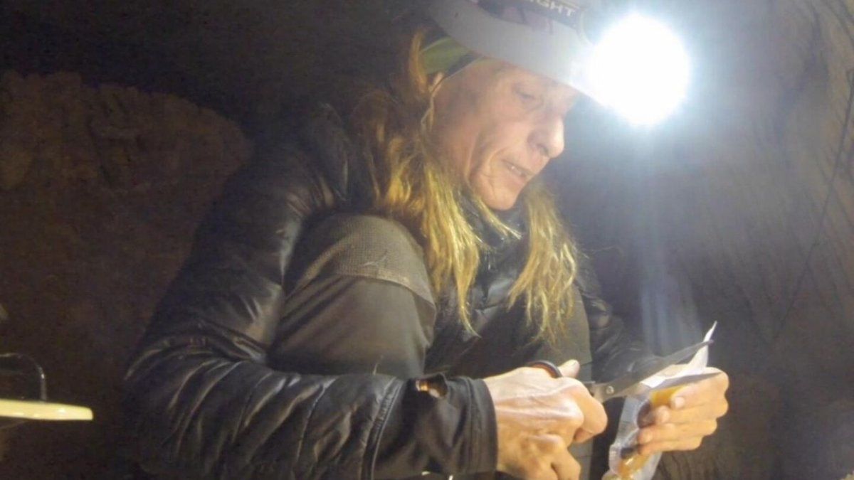 a woman came out of a cave after isolating herself for 500 days