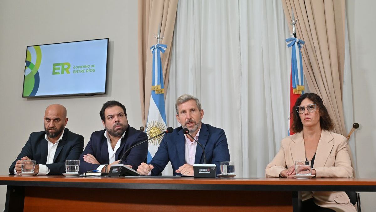 Rogelio Frigerio intervened in the social work of public employees of Entre Ríos