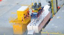 El primer despacho completo de celulosa de UPM2 partió del Puerto de Montevideo.