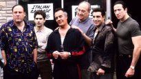El elenco principal de Los Soprano, el éxito de HBO de finales de principios de los 2000.