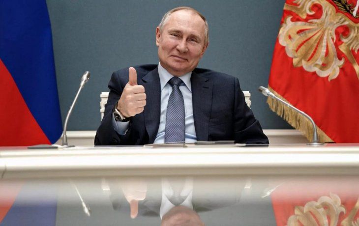 El presidente de Rusia, Vladímir Putin.