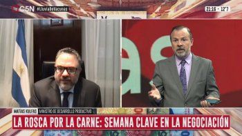 matias kulfas: estamos cerca de alcanzar un acuerdo por la carne