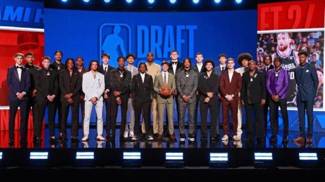 Los elegidos en el Draft 2024 de la NBA