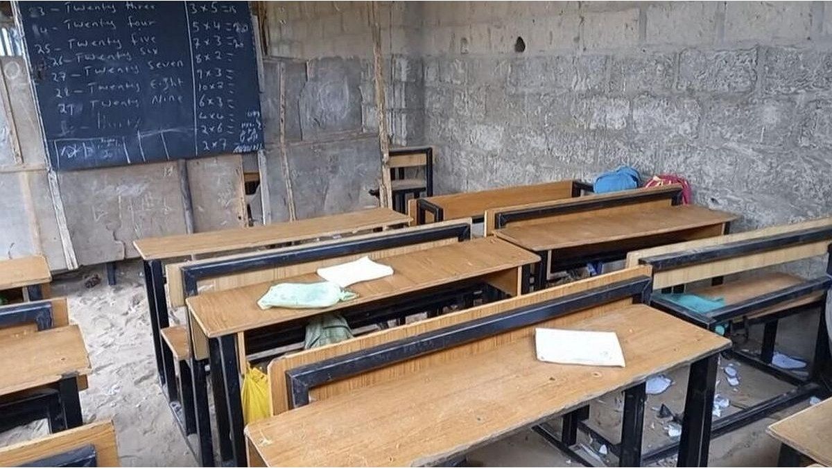 Gunmen kidnap more than 200 students from a school in Nigeria