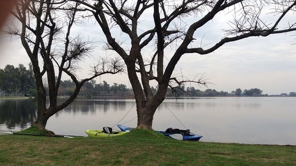 The beautiful lagoon near Buenos Aires, ideal for relaxing and connecting with nature