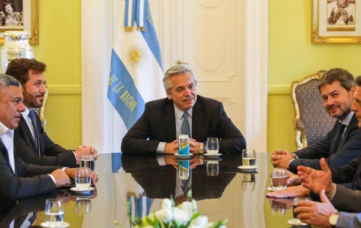 Copa América 2020: Alberto Fernández recibió al presidente de la Conmebol