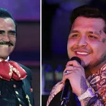 Christian Nodal participa en homenaje de Vicente Fernández y hay polémica. Christian Nodal participa en homenaje de Vicente Fernández y hay polémica.