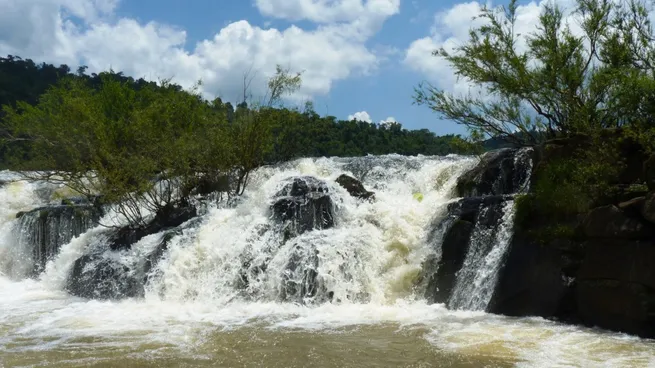 Los saltos de Moconá, en el Soberbio.