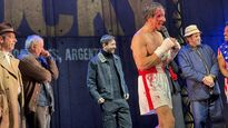 Lionel Messi fue a ver a Nico Vázquez al teatro.