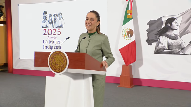 Checa lo que mencionó la presidenta de México.