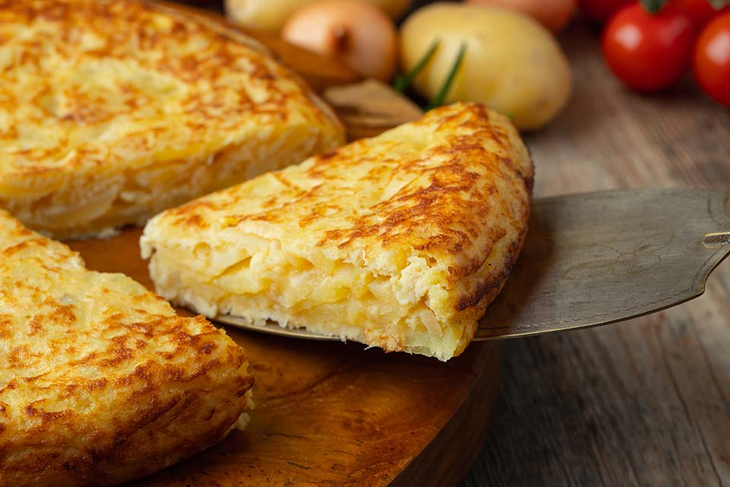 Tortilla de papa.