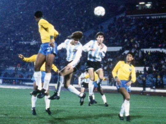 Último triunfo de Argentina sobre Brasil por Copa América: 3 a 2 en Chile 1991.