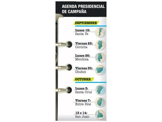 Cristina profundiza la gira electoral por las provincias