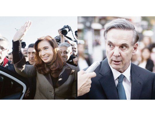 Cristina de Kirchner y Miguel Pichetto.