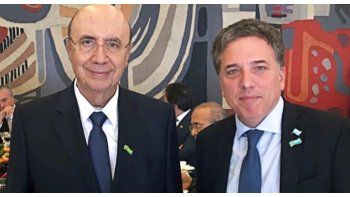 ámbito.com | Reclamo. Dujovne visitó a Meirelles en Brasilia y se prometieron avanzar contra la doble imposición de Ganancias, vieja protesta de privados.