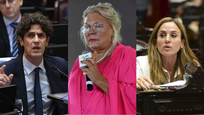 El senador Martín Lousteau, la exdiputada Elisa Carrió y la legisladora nacional, Victoria Tolosa Paz, coincidieron en su rechazo al nombramiento de los jueces.&nbsp;