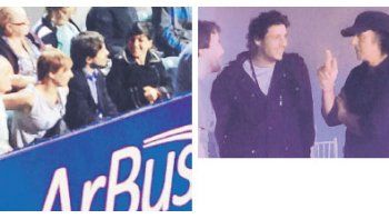 ¿Precios máximos a las raquetas? Descubrieron al secretario de Comercio, Augusto Costa, un extenista, en el Buenos Aires Lawn Tennis viendo a Nadal,  Gastón Gaudio y Guillermo Vilas en la carpa VIP.